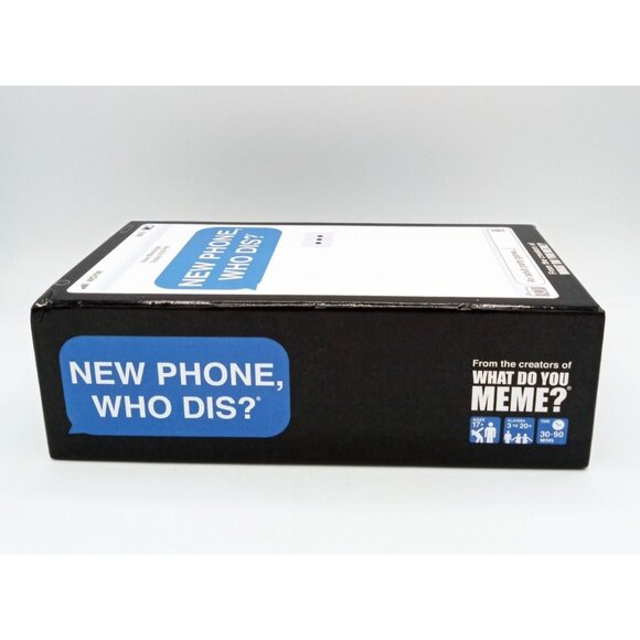 New Phone Who Dis? Adult Party Card Game Offline Text Messaging Ages 17 and Up - Picture 4 of 15